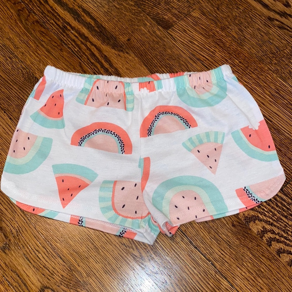 Carters Watermelon Shorts NWOT